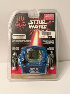 VTG 1999 Tiger Electronics Star Wars Battle of Naboo Handheld Game NIP